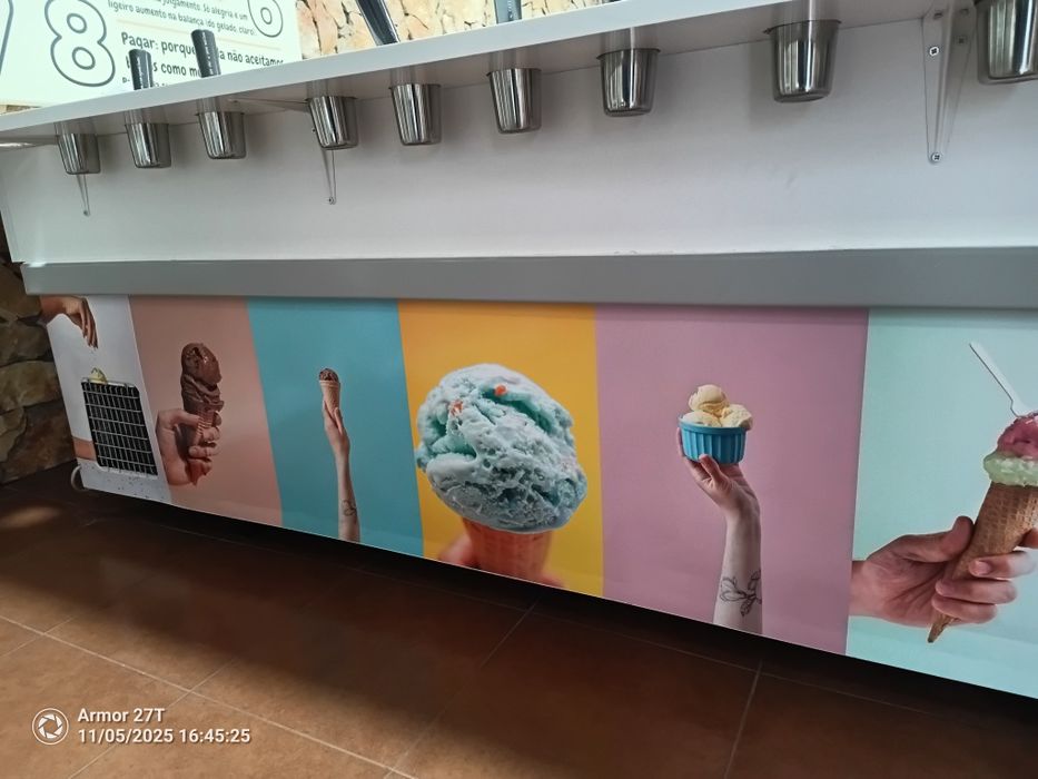 Urgente, Arca gelados cubas