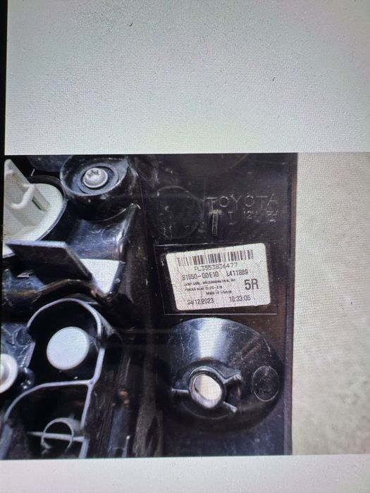 Lampa prawy tyl yaris cross 21-25