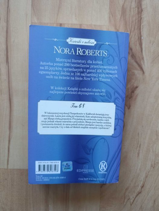 "Śmiałe marzenia " Nora Roberts