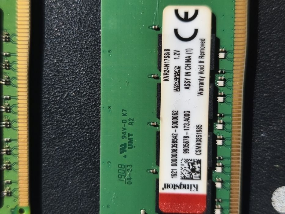 Memória RAM DDR4 16GB 2 de 8GB