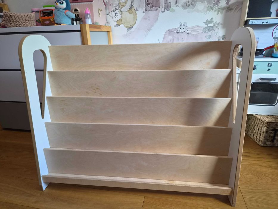 Biblioteczka babywood slim biała M