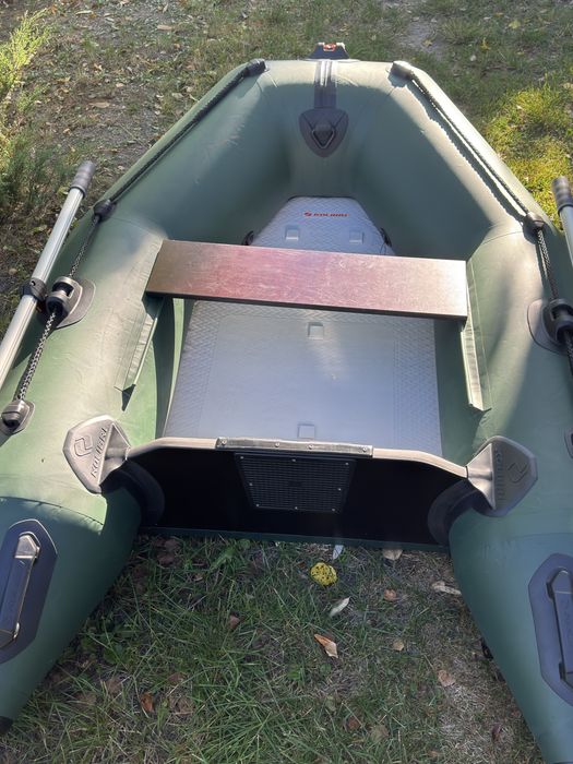 Човен Колібрі КМ-200, зелений, Air-deck