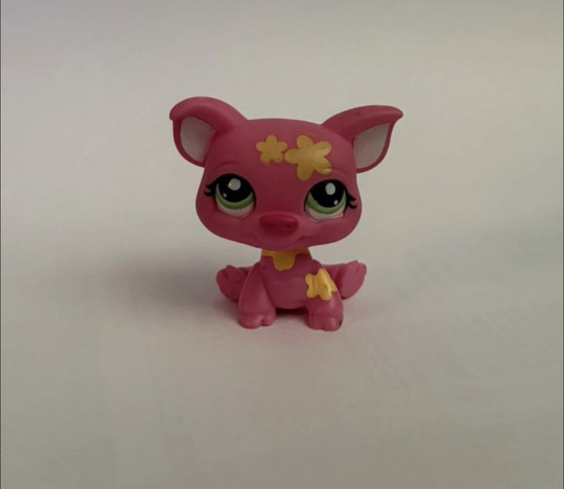 LPS #2530 Świnka (Pink Pig) G2 Vintage Kwiatki Hasbro Unikat