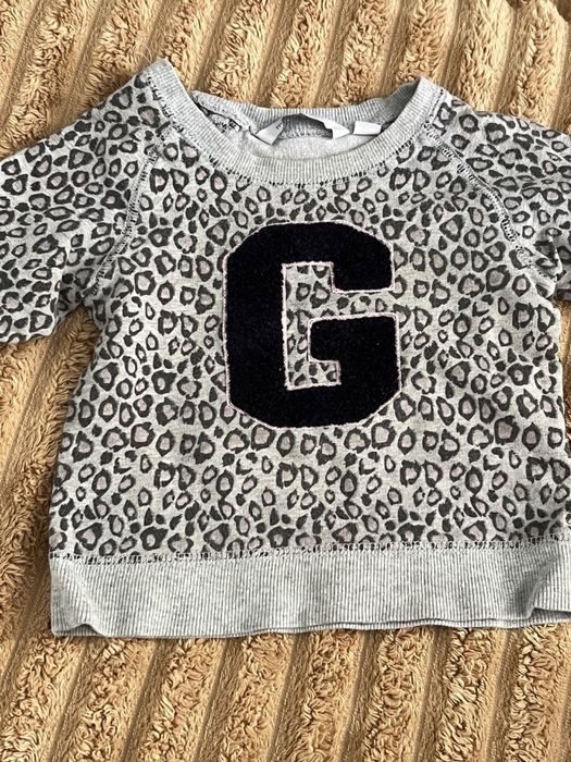 Джемпер светр леопардовий розмір 74-80 см
