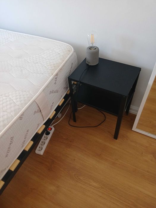 Estrado Cama Metal 140x190 IKEA Preto