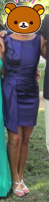 Vestido roxo Karen Millen 38