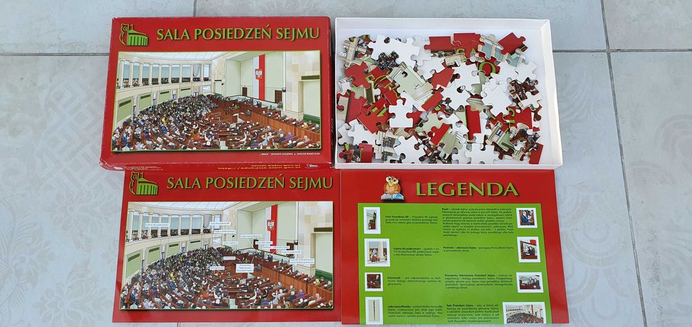 Puzzle Sala Posiedzeń Sejmu