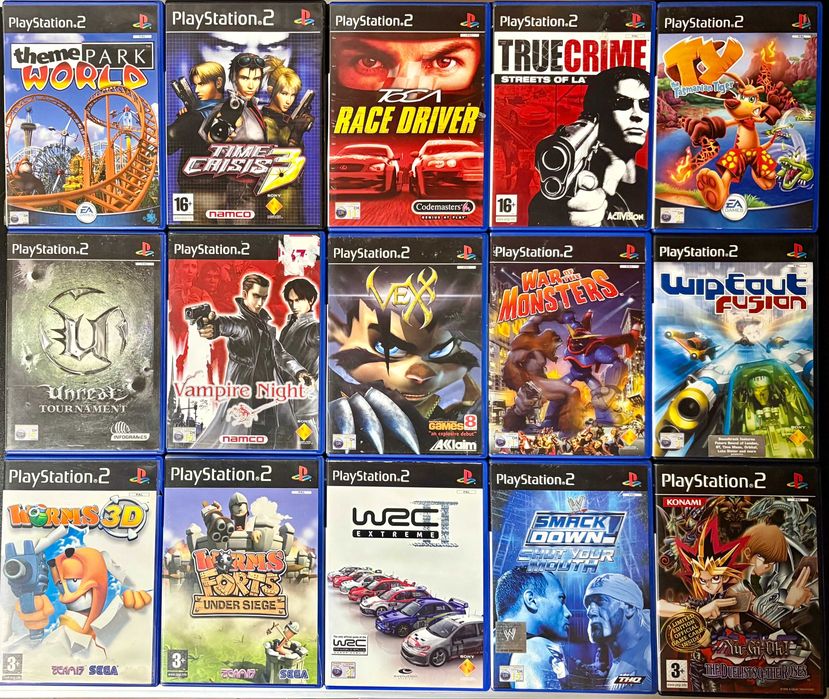 JOGOS PLAYSTATION 2/PS2 (SEM MANUAIS) | Portes Grátis | Ler Descrição↓