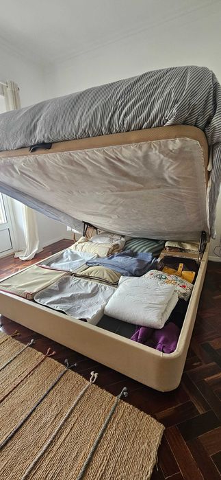 Cama sommier 160x200