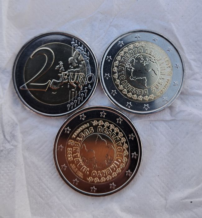 Rolo Moedas Comemorativas de Portugal 2025_Desenvolvimento Sustentável