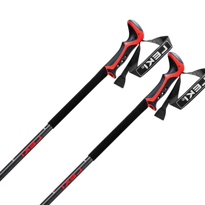 Kije narciarskie Leki Haute Route 2 Red Black