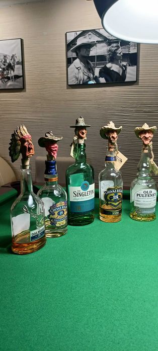 Korki do Whisky USA Chris Hammack, sygnowane! Unikat! Nowe.