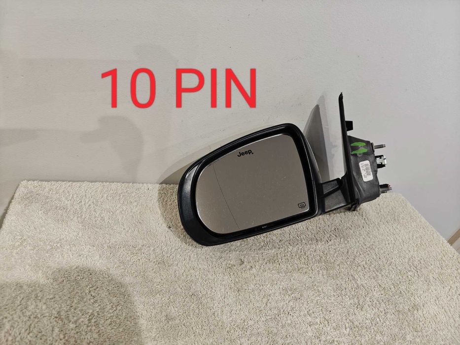 Lusterko Lewe 10 PIN  Jeep Compass II Generacji EUROPA