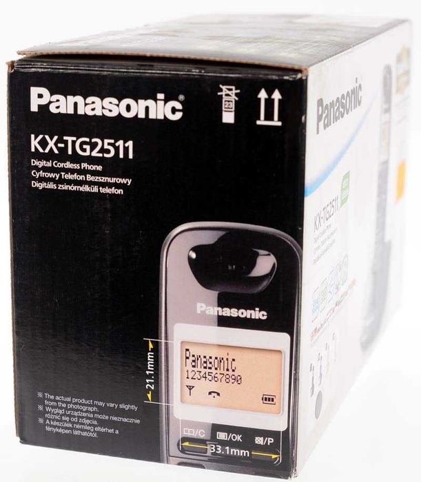Telefon cyfrowy bezprzewodowy Panasonic KX-TG2511