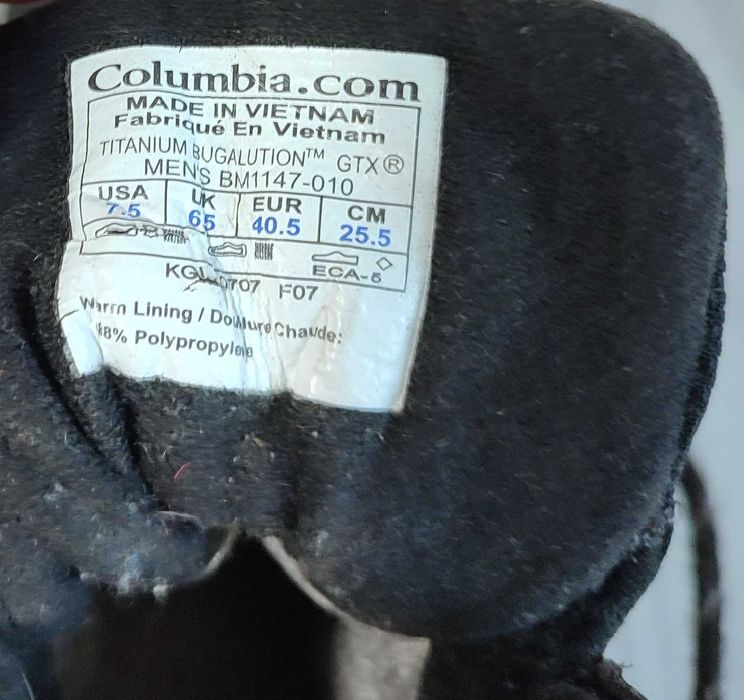 Buty COLUMBIA Titanium GTX r. 40,5