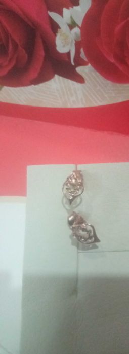 Прикраси позолочене срібло