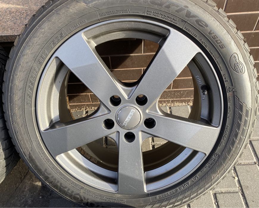 Felgi aluminiowe 17” VW Passat B7 B8 Sharan Skoda Superb Audi A3 A4