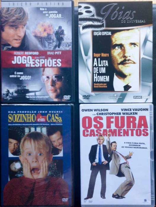 Vários filmes DVD Digipak Steelbook