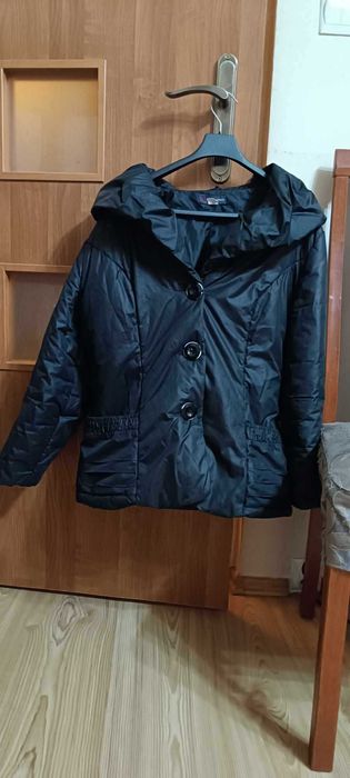 Czarna kurtka wiosenna vera moda