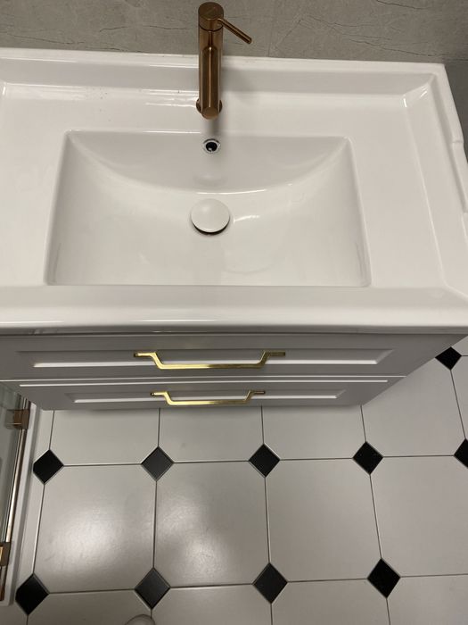 Klamki do szafek rozstaw 192 mm, 6 szt.