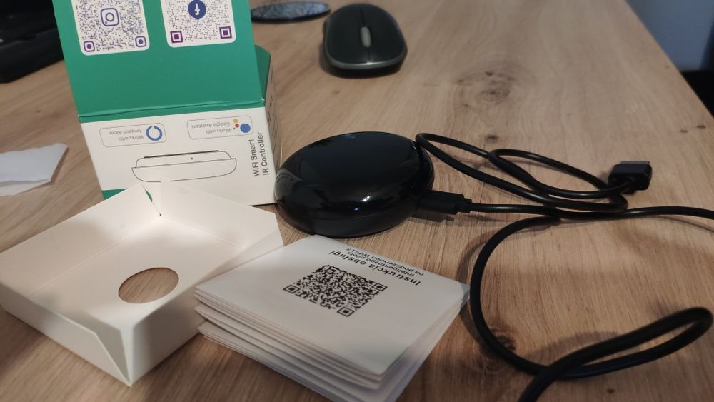 Smart Pilot WiFi IR uniwersalny tuya Android