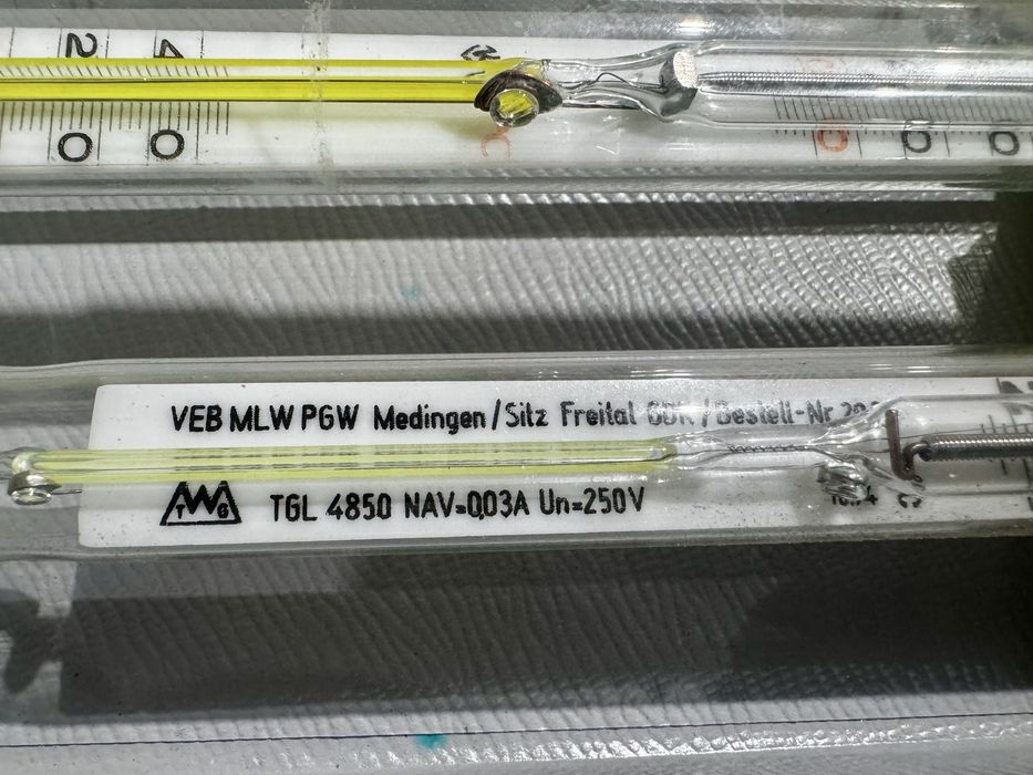 Zestaw termometrów labolatorynych Mechanic Prufgreate Medingen