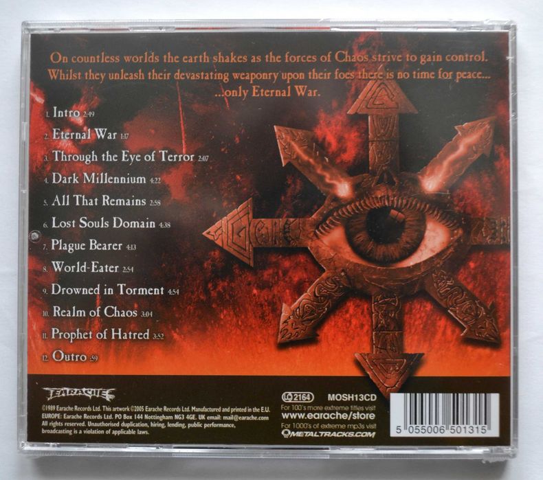 Продам CD: BOLT THROWER - Realm of Chaos (Slaves to Darkness) (1989 ...