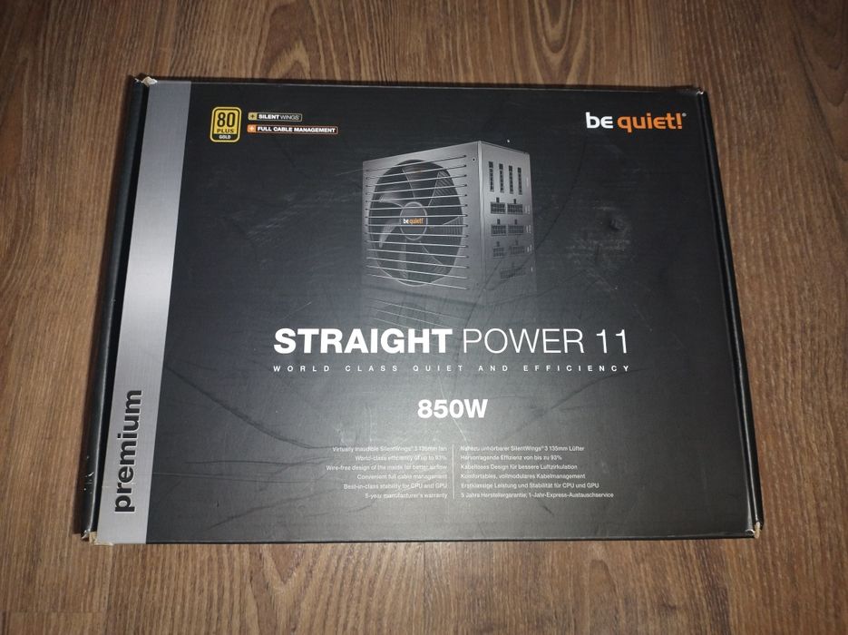 Блок живлення bequiet straight power 11 e11-850w