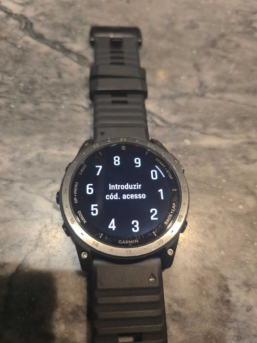 Garmin Tactix 7 AMOLED Titanium Sapphire (estado de novo) - Completo na Caixa