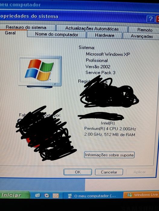 Computador LG antigo