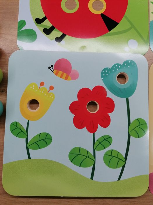 Перша дерев'яна мозаїка для 1+ Tooky Toy в ідеалі