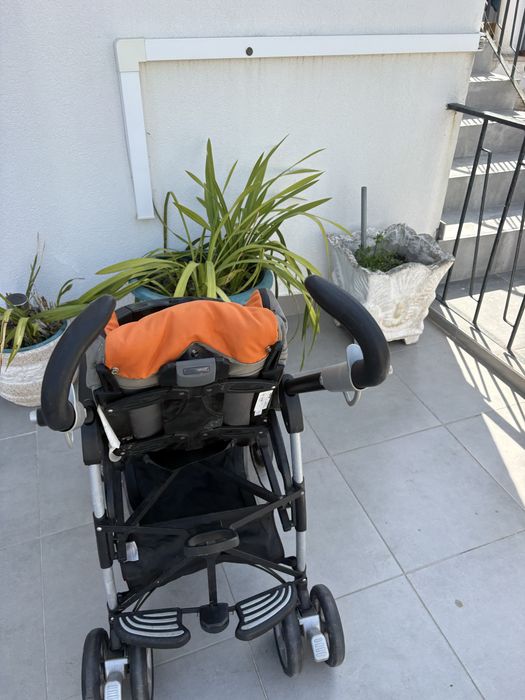 Carrinho de bebé Pré-Natal laranja