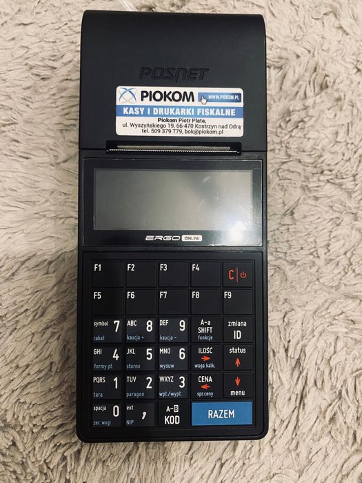 Kasa fiskalna Posnet Ergo online Wi-Fi