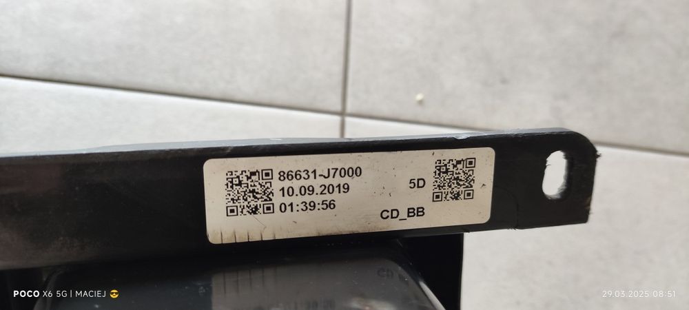 Belka tylna zderzaka KIA cee'd