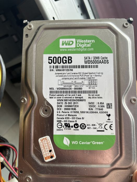 ПК з жорстким диском на 500 Gb