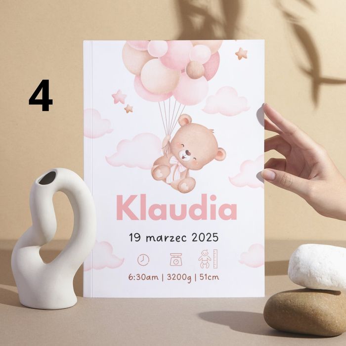 Metryczka jako pamiątka, prezent