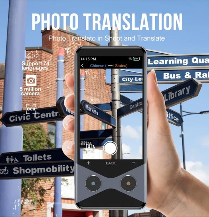 Tłumacz języków. Translator. Samodzielny, działa offline.