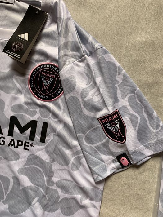 футболка bape x inter miami/ bape miami
