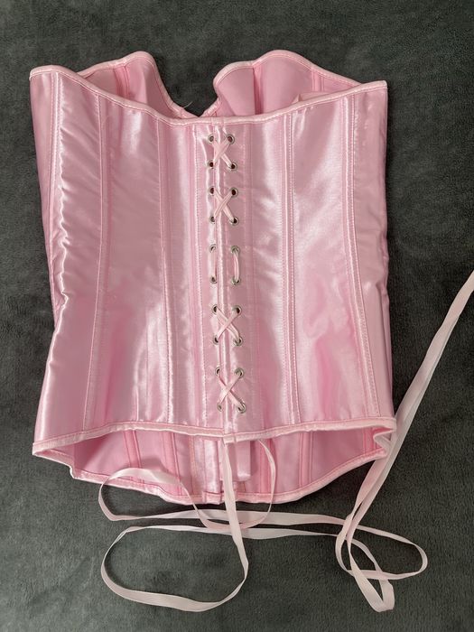 Рожевий жіночий корсет