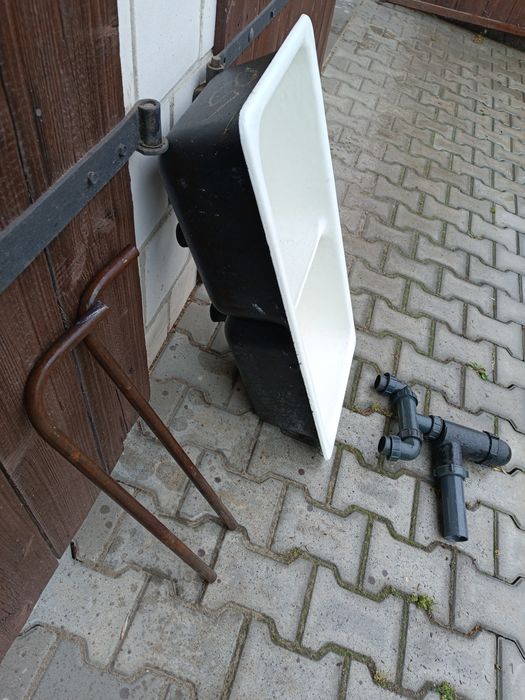 Zlew żeliwny  PRL