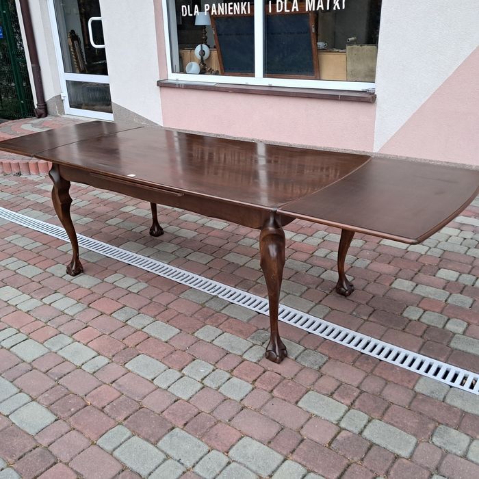 Stół Chippendale rozkładany