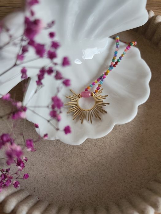 Boho naszyjnik sunshine