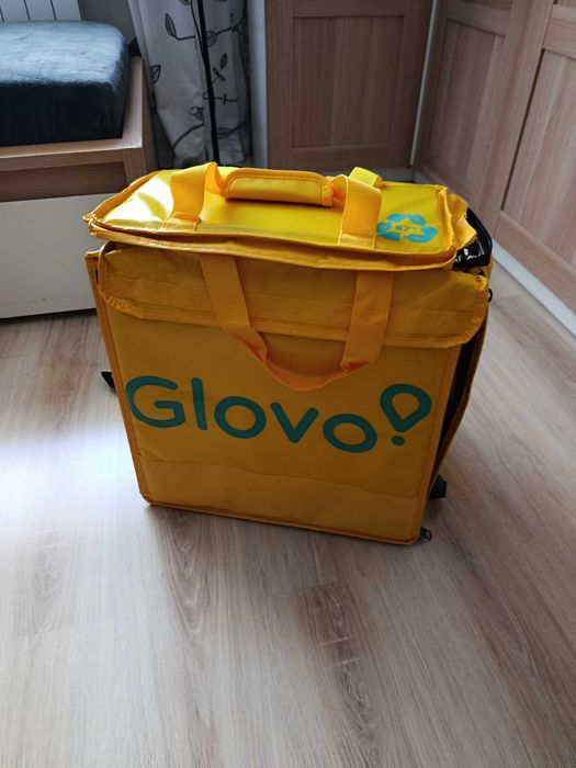 Plecak torba termiczna Glovo nowa nie używana największy model