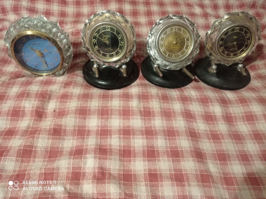Хрустальные часы ссср Маяк ОЧЗ