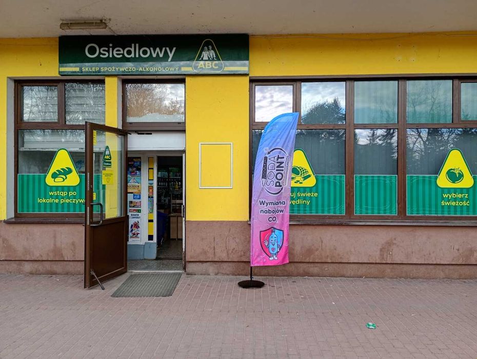 SODA POINT Białobrzegi, Osiedle Wojskowe 108 Wymiana nabojów CO2