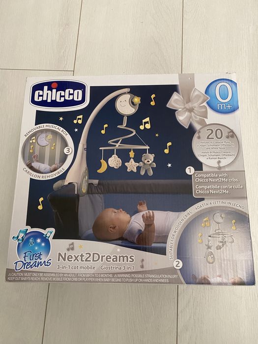 Мобіль Chicco 3 в 1 Next2Dreams