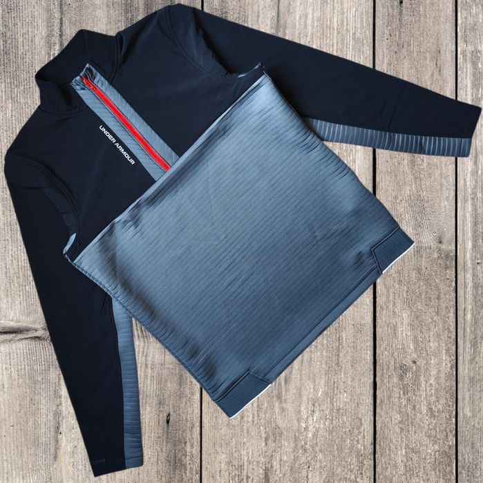 Софтшел вітровка Under Armour Storm Daytona 1/3 zip black & grey (Розмір M)