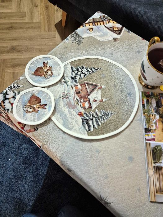 Komplet serwetek świątecznych 1376