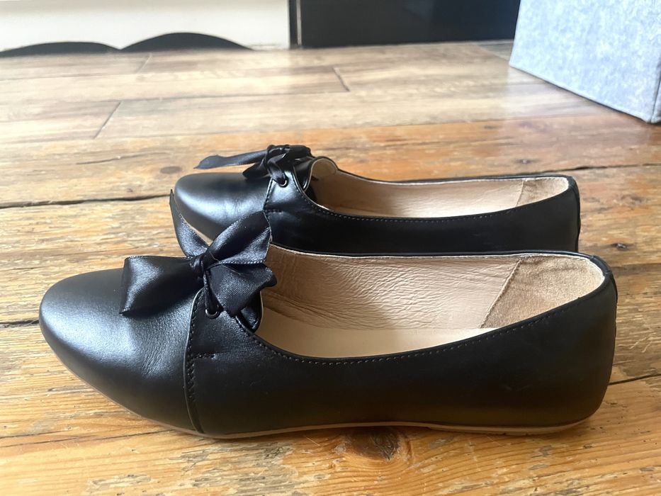 Buty jazzówki baleriny czarne r.39
