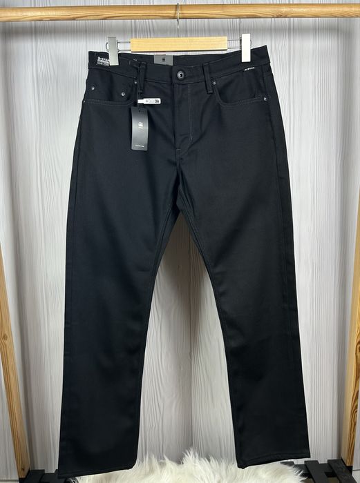 G-Star Raw Mosa Straight Black штани джинси Оригінал New! 33/30